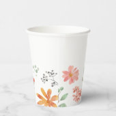 Little Sunshine Birthday Theme Papieren Bekers (Rechts)