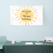 Little Sunshine Boho Birthday Spandoek (Beurs)