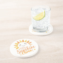 Little Sunshine gepersonaliseerde zandsteen Onderz Zandsteen Onderzetter