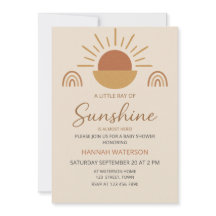Little Sunshine Geslachtsneutrale Boho Babyborrel