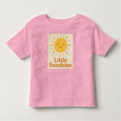 🌞 Little Sunshine Kids T-Shirt (Voorkant)