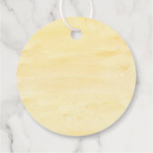 Little Sunshine Modern Boho Birthday Bedankjes Labels (Achterkant)