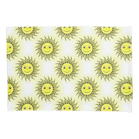 Little Sunshine Pattern Kussensloop (Voorkant)