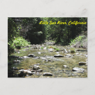 Little Sur River Briefkaart