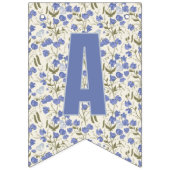 Little Sweet Pea Floral Happy Birthday Vlaggetjes (Tweede vlag)