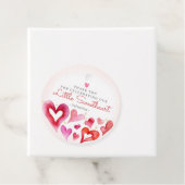 Little Sweetheart Februari Feest Bedankjes Labels (In situ)
