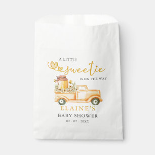 Little Sweetie is op weg naar Honey Bee Baby showe Bedankzakje