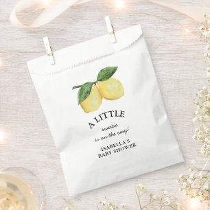Little Sweetie Lemon Baby shower Bedankzakje