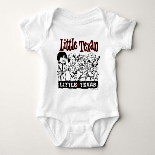 Little Texan Toddler T-shirt (Voorkant)