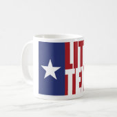Little Texas Flag Logo Mok (Voorkant links)