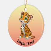 Little Tiger Design Ornament (Links)