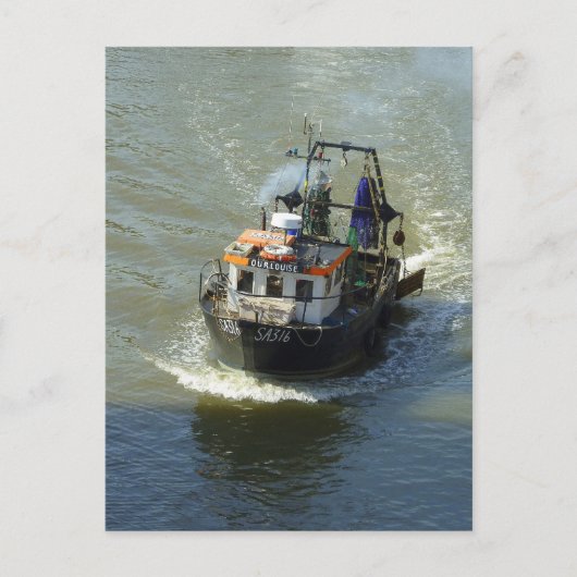 Little Trawler, Cardiff Bay Harbour Briefkaart (Voorkant)