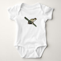 Little Tree Frog Huile Peinture, Body Bébé