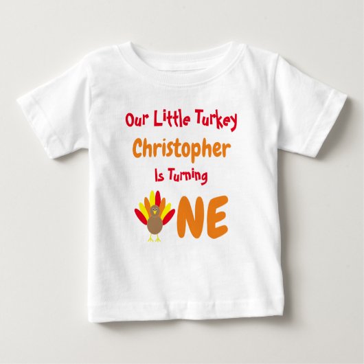 Little Turkey 1st Birthday (Voorkant)