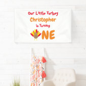 Little Turkey 1st Birthday Spandoek (Insitu)