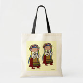 Little Ukraine Dancer Ukraine Folk Art Tote Bag (Voorkant)