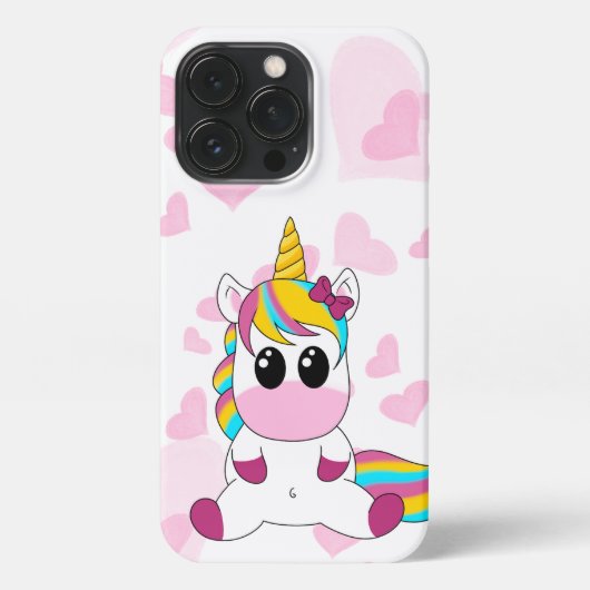 Little Unicorn iPhone Hoesje (Achterkant)