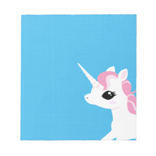 Little Unicorn met Roze mane notitieblok