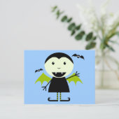 Little Vampire Briefkaart (Staand voorkant)