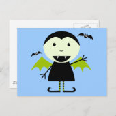 Little Vampire Briefkaart (Voorkant / Achterkant)