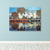 Little Venice, Londen Canvas Afdruk (Insitu (Houten vloer))