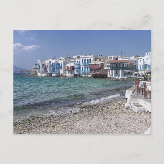Little Venice Mykonos Briefkaart (Voorkant)