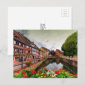 Little Venice, petite Venise, in Colmar, Frankrijk Briefkaart (Voorkant / Achterkant)