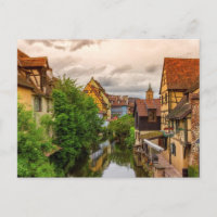 Little Venice, petite Venise, in Colmar, Frankrijk