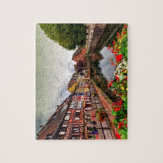 Little Venice, petite Venise, in Colmar, Frankrijk Legpuzzel (Verticaal)