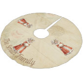 Little Victoriaans Caroler Custom Kerstmis Kerstboom Rok (Gekanteld)