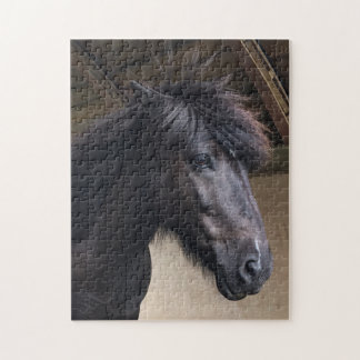 Little Viking Horse Noble Head Jigzaag Legpuzzel