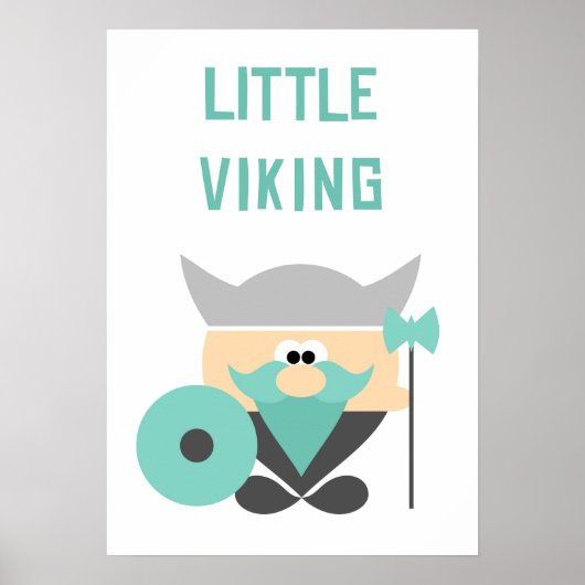 Little Viking Wall Art Poster (Voorkant)