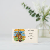 Little Warrior Visitekaartje (Staand voorkant)