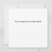 Little Whale Merci Carte de note (Dos)