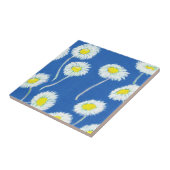 Little White Daisies Pattern Tegel Tegeltje (Zijkant)