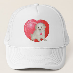 Little White Dog Rescue Valentijn Trucker Pet