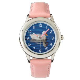 Little White Duck Horloge