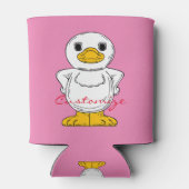 Little White Duck Standing Thunder_Cove Blikjeskoeler (Achterkant)