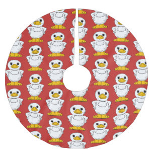 Little White Duck Standing Thunder_Cove Kerstboom Rok