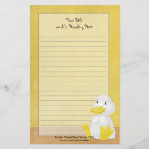 Little White Duck Stationery Briefpapier