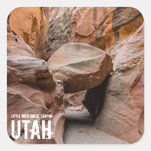 Little Wild Horse Slot Canyon - Utah - Sticker (Devant)