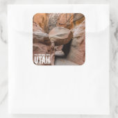 Little Wild Horse Slot Canyon - Utah - Sticker (Sac)