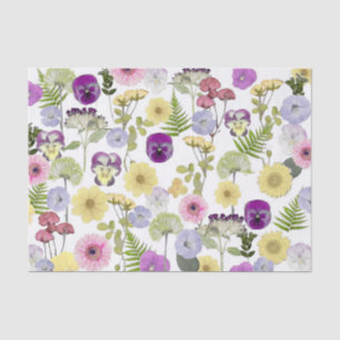 Little Wildflower baby shower thema tissue papier
