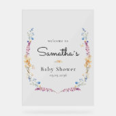 Little Wildflower Boho Dream - Baby Shower  (Recto)