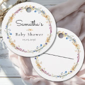 Little Wildflower Boho Dream - Baby shower Bedankjes Labels