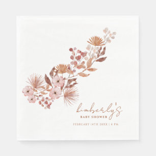 Little Wildflower Boho   HERFST BABY SHOWER Servet