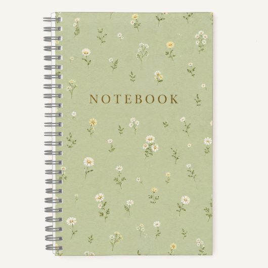 Little Wildflowers Notebook – Dotted Journal (Recto)