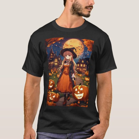 Little Witch Halloween  T-shirt (Voorkant)