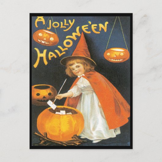 Little Witch Kook Probleem  Briefkaart (Voorkant)