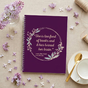 Little Women Citaat II - Schattige Stijl Notitieboek